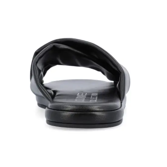 Journee Collection Womens Addilynn Tru Comfort Foam Puffy Slide Sandal image {2}