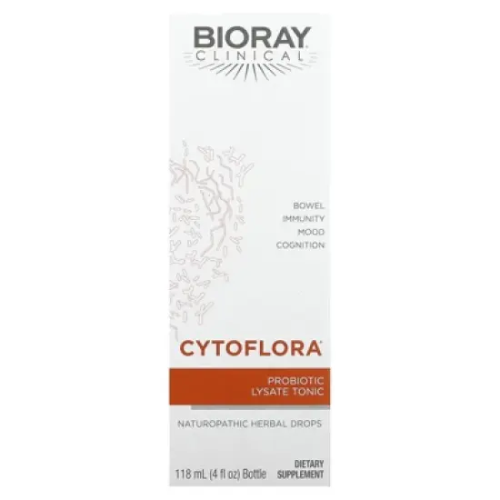 Bioray CytoFlora, Probiotic Lysate Tonic, 4 fl oz (118 ml) image {3}