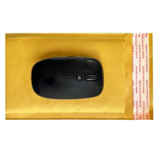 UOFFICE Pack of 100 Kraft Bubble Mailers 4" x 8" - #000 Self-Seal Padded Envelopes image {8}