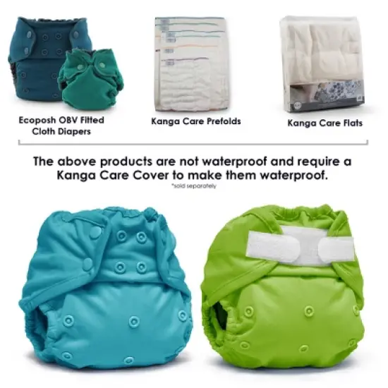 Kanga Care Rumparooz Double Leg Gusset Reusable Cloth Diaper Cover One Size Aplix Charlie Mutilcolored 6-35 lbs image {5}