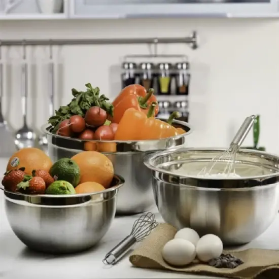 YBM Home Premium Stainless Steel Deep Mixing Bowl image {2}