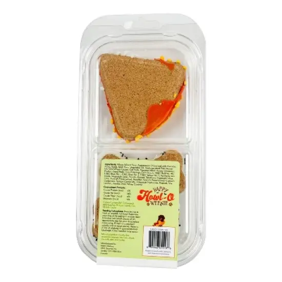 Molly's Barkery Halloween Candy Corn and Bones Apple and Cinnamon Crunchy Dog Treats - 0.15lb image {1}