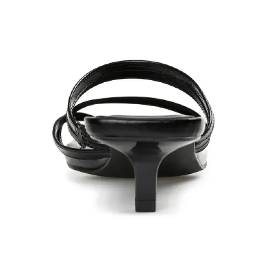 Journee Collection Womens Lettie Tru Comfort Foam Open Toe Kitten Heel Pumps image {2}