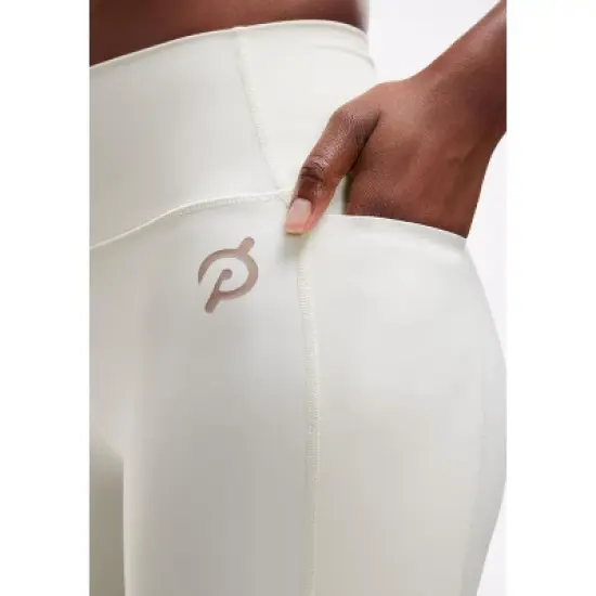 Peloton Women's Cadent 7" High Rise Pocket Bike Short, Pearl image {3}