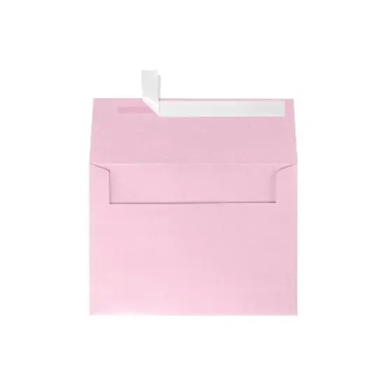 LUX A7 Invitation Envelopes 5 1/4 x 7 1/4 50/Box Rose Quartz Metallic 5380-04-50 image {1}