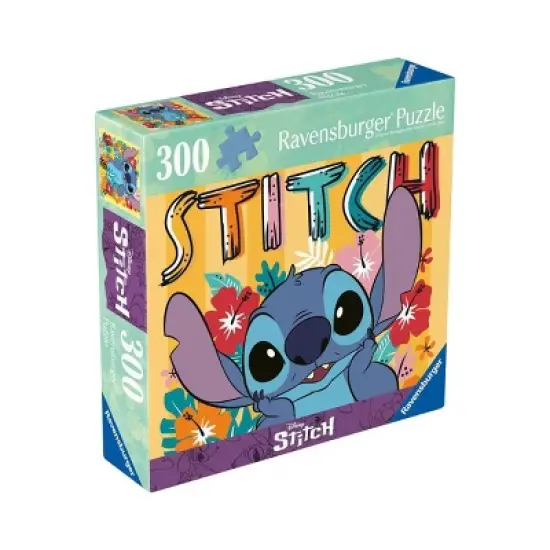Ravensburger Disney Stitch 300pc Jigsaw Puzzle: Paperboard, Pop Culture Theme, Creative Thinking Focus image {3}
