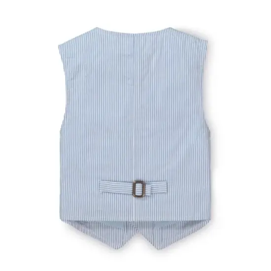 Hope & Henry Boys' Seersucker Suit Vest, Toddler image {3}