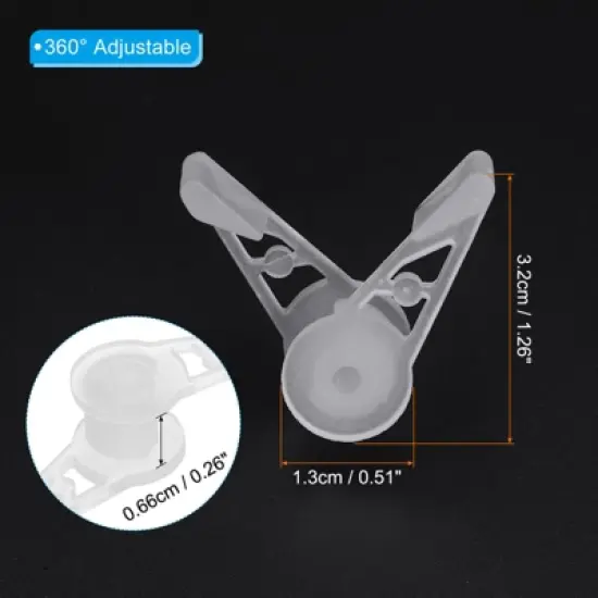 Unique Bargains 360 Degree Plant Stem Training Clips for Low Stress Training Control image {1}