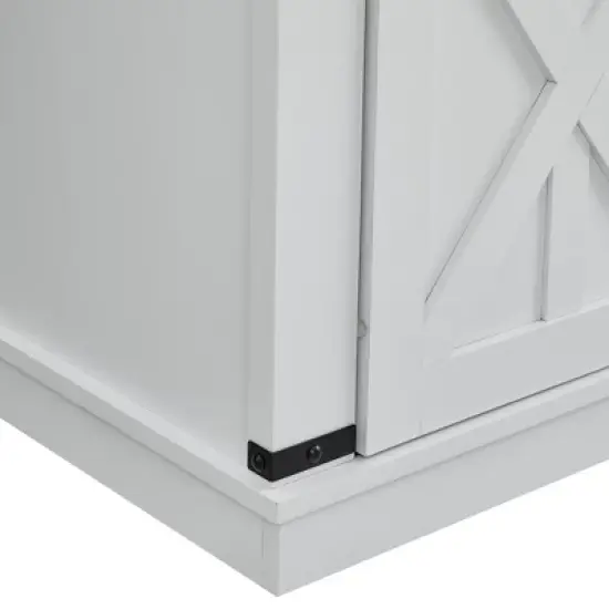 37" Buffet Bar Cabinet White - Home Essentials image {7}