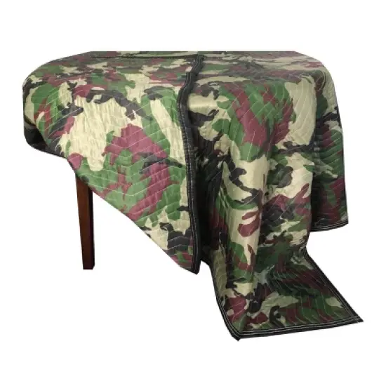 UBMOVE Pack of 2 Camouflage Moving Blankets 65lbs/doz image {6}