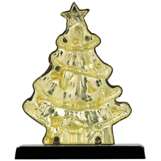 Northlight Decorated Christmas Tree Metal Stocking Holder - 6" image {5}