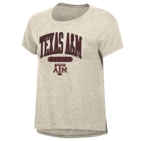 NCAA Texas A&M Aggies Women's Oatmeal T-Shirt image {3}