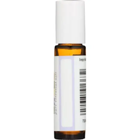 Aura Cacia Empty Amber Glass Roll-On Bottle - 0.31 oz image {2}
