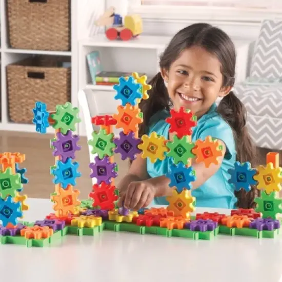 Learning Resources Gears! Gears! Gears! Deluxe Building Set - 100pc image {6}