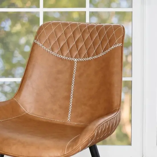 2pc Edler Dining Chairs - Linon image {8}