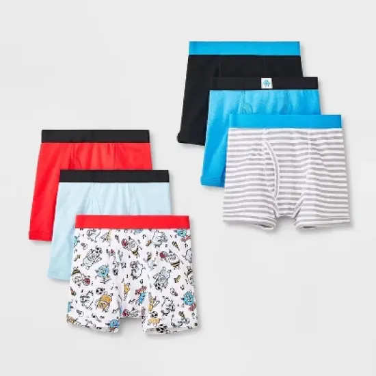 Toddler Boys' 6pk 'Monsters' Boxer Briefs - Cat & Jack&trade; image {4}