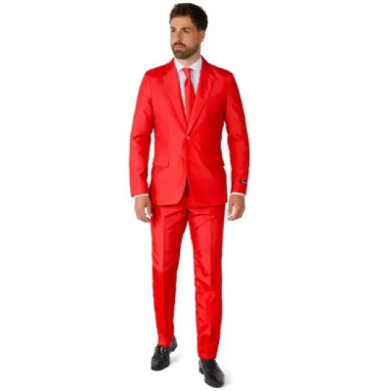 Suitmeister Men's Solid Color Party Suit image {3}