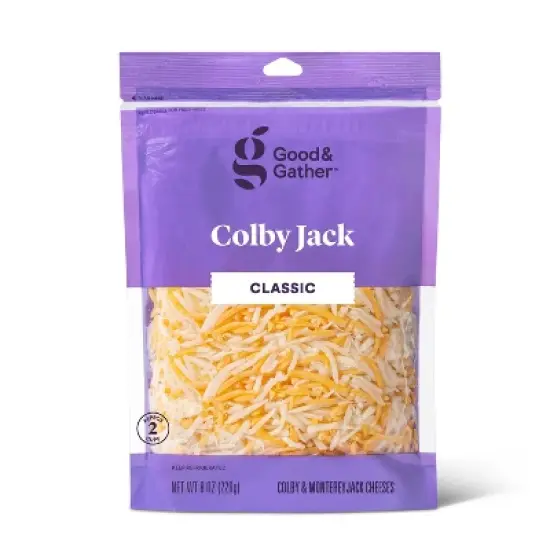 Shredded Colby Jack Cheese - 8oz - Good & Gather&trade; image {4}