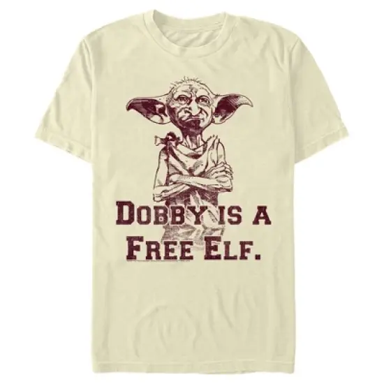 Men's Harry Potter Dobby is a Free Elf T-Shirt image {3}