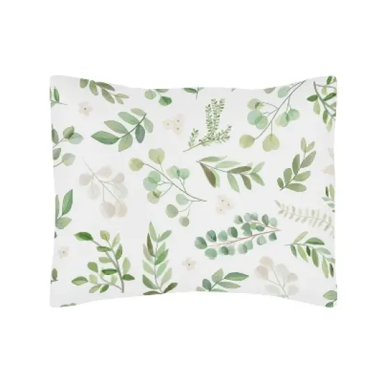 Toddler Botanical Leaf Bedding Set - Sweet Jojo Designs image {2}