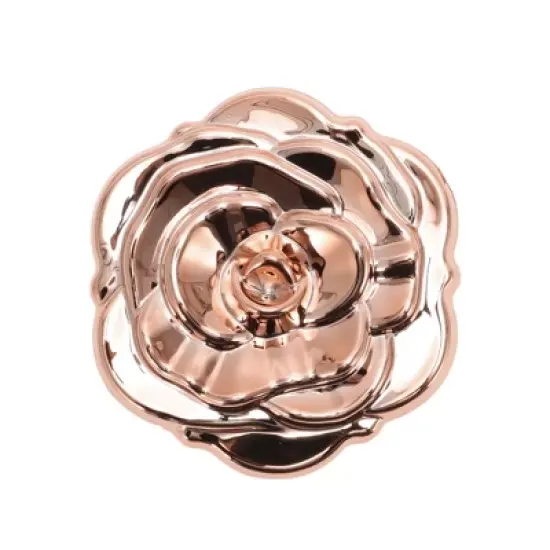 Unique Bargains Flower-shaped Makeup Mirror 1 Pc image {7}