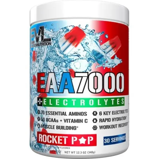 Evlution Nutrition EAA7000 + Electrolytes - 7g EAAs + Hydration - 30 Servings image {3}