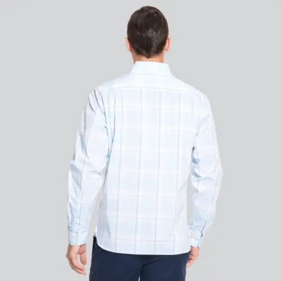 Van Heusen Men's Printed Long Sleeve Button-Down Shirt image {1}