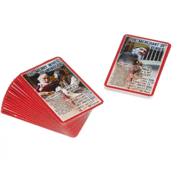 Top Trumps Shakespeare's Plays Card Game image {3}