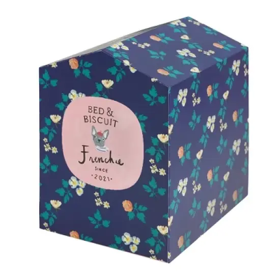 Manhattan Toy Bed & Biscuit Frenchie Plush Puppy Dog & Keepsake Dog House with Mini-Storybook in Hidden Drawer image {8}