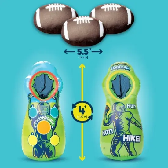 Chuckle & Roar Grow-with-you-Football (Inflatable) Toy Football Set image {5}