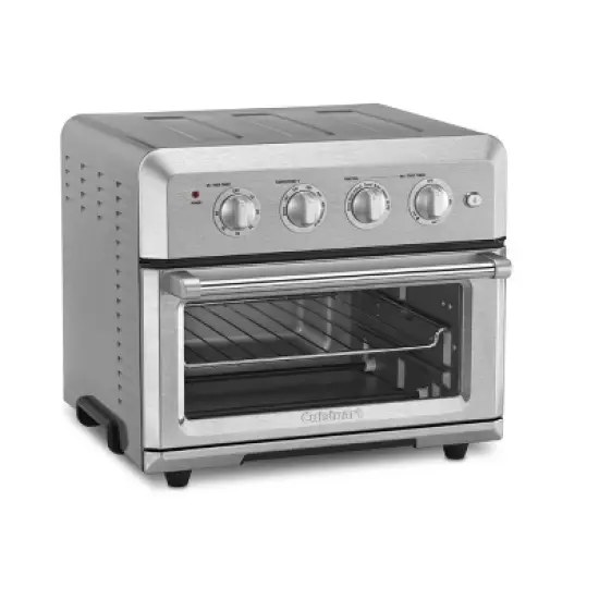 Cuisinart 1800W Air Fryer Toaster Oven Stainless Steel Finish image {1}