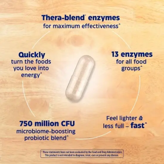 Enzymedica Digest Gold Enzymes and Probiotics Advanced Digestion Extra Strength Digestive and Gut Support Supplement Capsules - 45ct image {5}