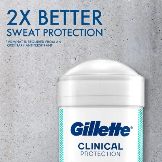 Gillette Clinical Soft Solid Ultimate Fresh Antiperspirant & Deodorant - 2.6oz image {4}