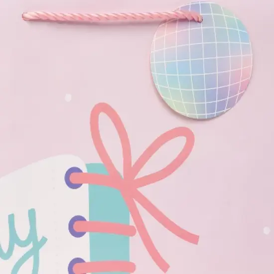 Roller Skate Kids' Gift Bag - Spritz&trade;: Large Multicolored Paper Bag for All Occasions, 19.25" x 16" x 10" image {2}