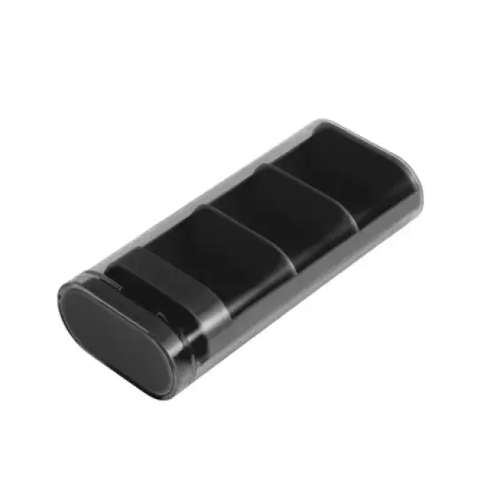 Unique Bargains 3 Grids Pill Case 1 Pc image {7}