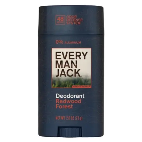Every Man Jack 48-Hour Odor Defense Premium Deodorant - Redwood Forest - 2.6oz image {1}