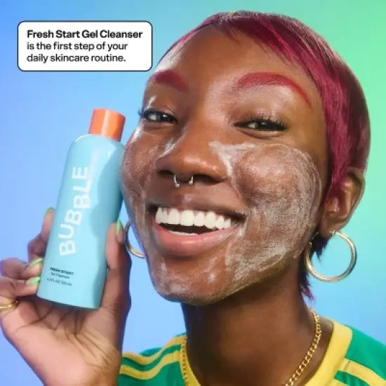 Bubble Skincare Fresh Start Gel Cleanser - 4.2 fl oz image {3}