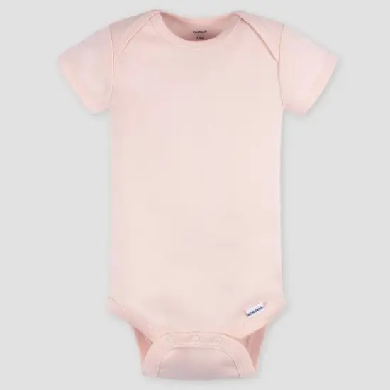 Gerber Baby 5pk Short Sleeve Onesies image {5}