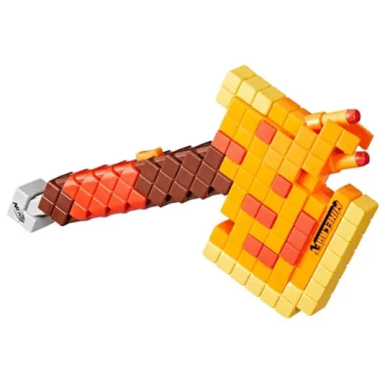 NERF Minecraft Firebrand Axe image {4}