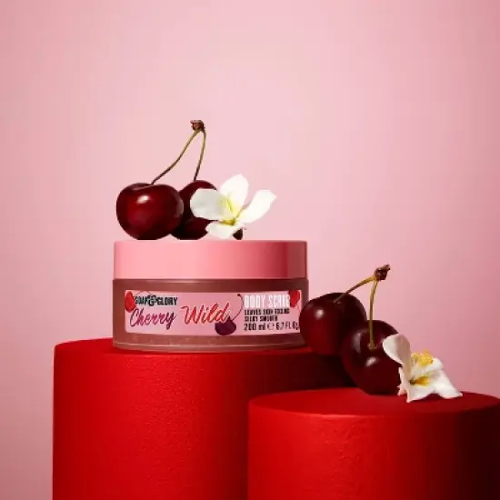 Soap & Glory Cherry Body Scrub - 6.3 fl oz image {4}
