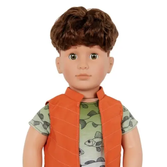 Our Generation Camden 18" Camping Boy Doll image {1}