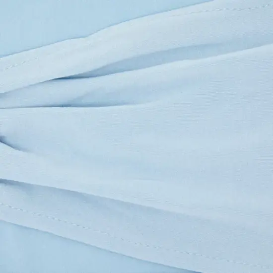 Juvale Light Blue Chair Sashes with Silver Buckles for Wedding Reception, Baby Shower, Birthday Party, Fits 13.5- to 16.5-Inch Chair Backs (50 Pack) image {4}