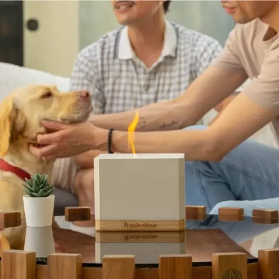 Solo Stove 6" Cube Firebowl Tabletop Fireplace image {5}