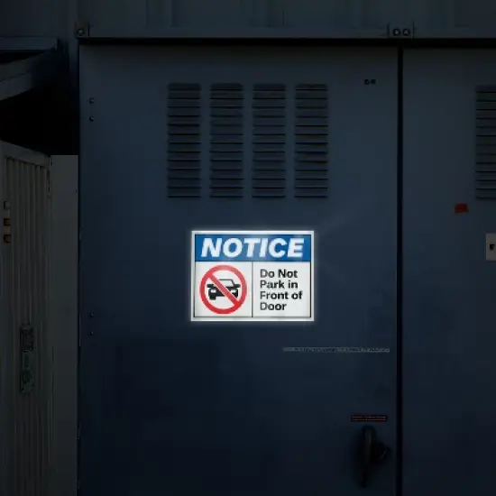 Avery Reflective Labels, 7" x 10" Silver Reflective Sign Labels, Laser Printable, 10 Labels (61582) image {4}