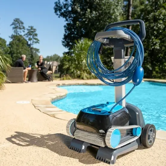 Maytronics Dolphin Nautilus CC with Caddy Inground Pool Cleaner Pools up to 33ft image {1}