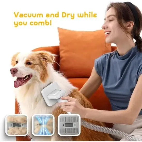 LILIPRO PD900 Pet Grooming Kit with Vacuum & Dryer image {6}