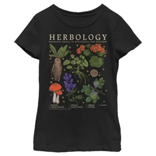 Girl's Harry Potter Hogwarts Herbology T-Shirt image {4}