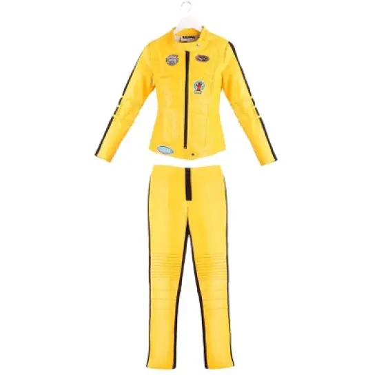 HalloweenCostumes.com Women's Kill Bill Beatrix Kiddo Motorcycle Suit Halloween Costume | Kill Bill Costumes image {8}