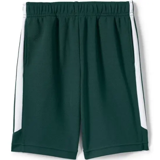 Lands' End School Uniform Boys Mesh Athletic Gym Shorts image {6}
