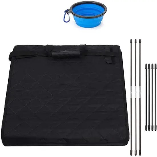 Smartpeas Dog Car Seat for Front - Free: Foldable Bowl image {1}